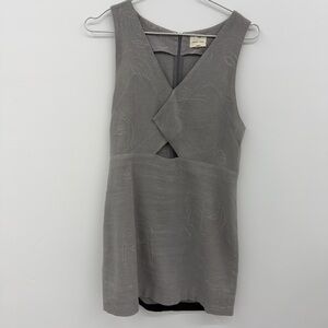 Paloma Wool Gray Mini Dress